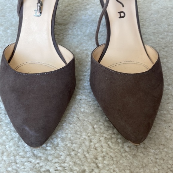 Unisa Brown Suede Heels - Picture 2 of 6
